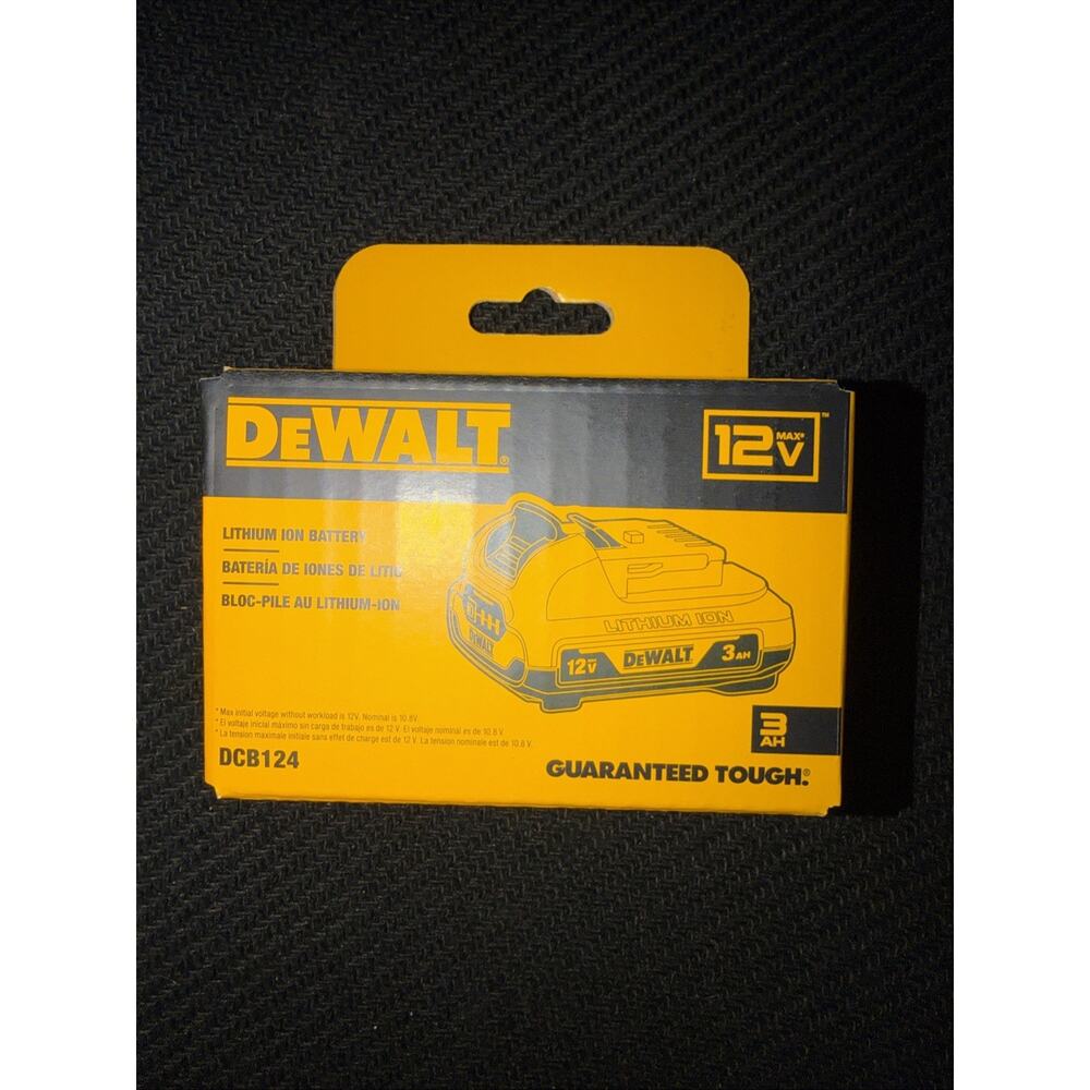DEWALT DCB124 3Ah Lithium-Ion Battery